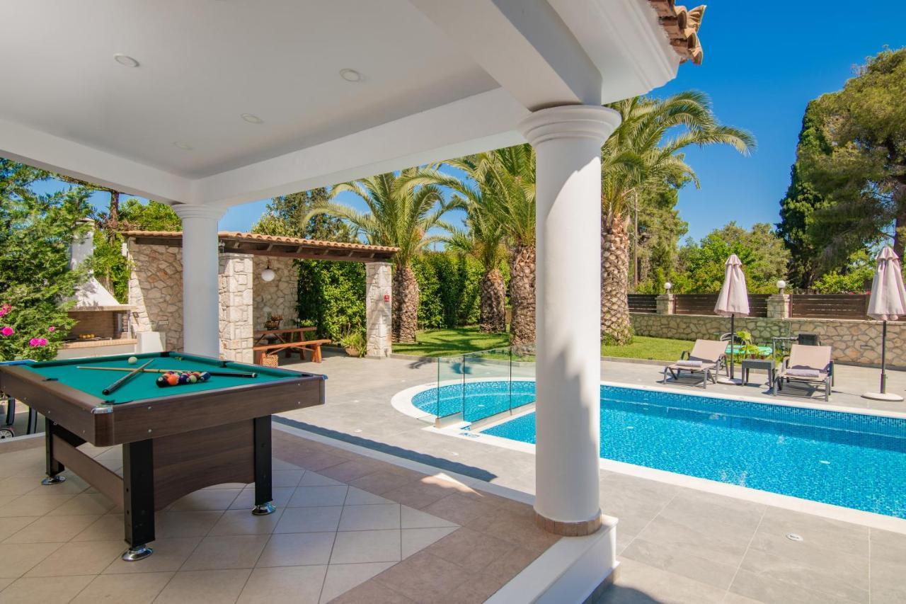 Luxury Villa Vanato & Pool Koukounaria Ngoại thất bức ảnh