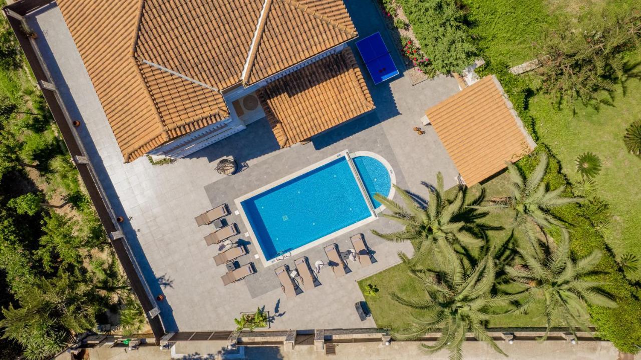 Luxury Villa Vanato & Pool Koukounaria Ngoại thất bức ảnh