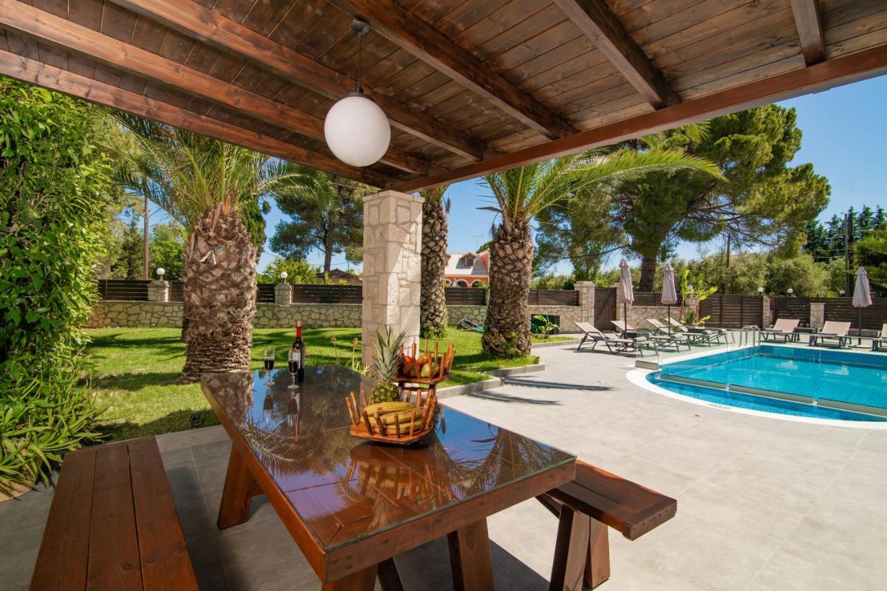 Luxury Villa Vanato & Pool Koukounaria Ngoại thất bức ảnh