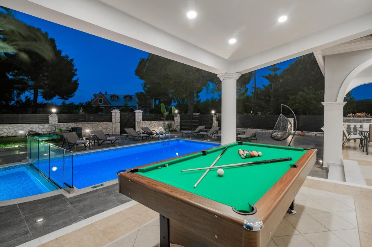 Luxury Villa Vanato & Pool Koukounaria Ngoại thất bức ảnh