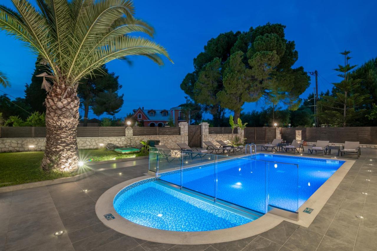 Luxury Villa Vanato & Pool Koukounaria Ngoại thất bức ảnh