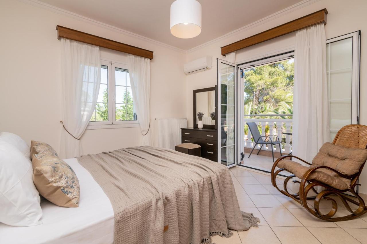 Luxury Villa Vanato & Pool Koukounaria Ngoại thất bức ảnh