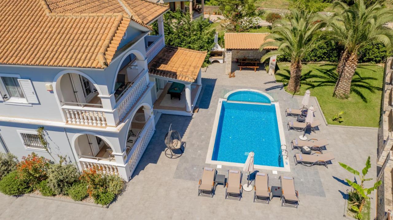 Luxury Villa Vanato & Pool Koukounaria Ngoại thất bức ảnh