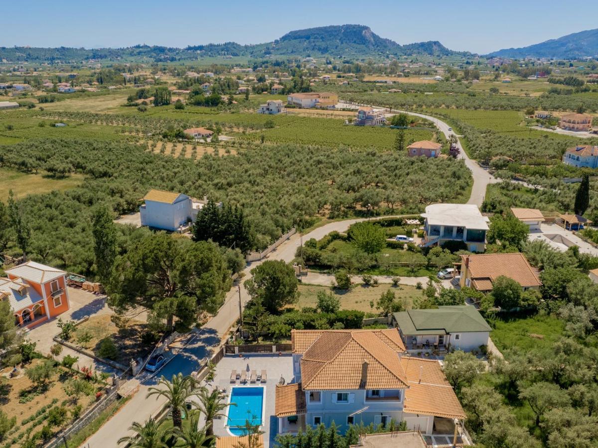 Luxury Villa Vanato & Pool Koukounaria Ngoại thất bức ảnh