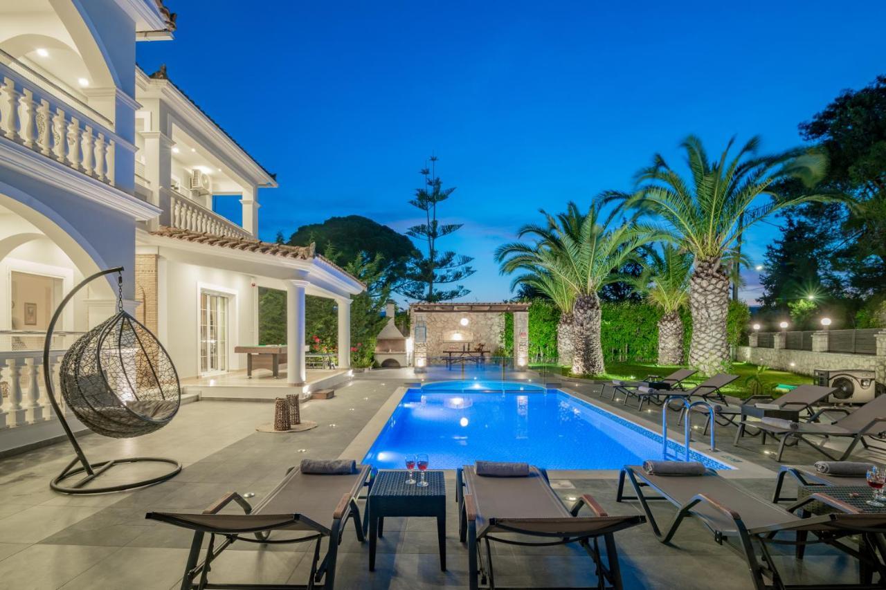 Luxury Villa Vanato & Pool Koukounaria Ngoại thất bức ảnh